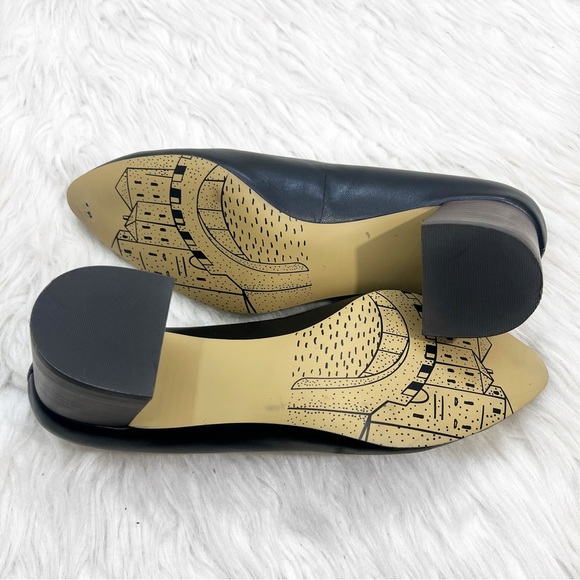 Bella Vita Nara Block Heel Pump Almond Toe Classic Black Size 11 Medium Width - Picture 7 of 10